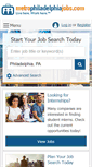 Mobile Screenshot of metrophiladelphiajobs.com